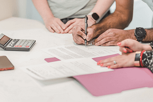 signing contract
