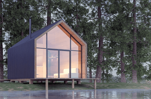 glass pavilion